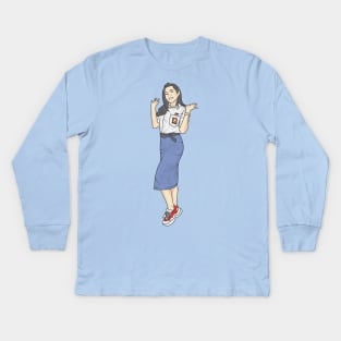 Schoolgirl Kids Long Sleeve T-Shirt